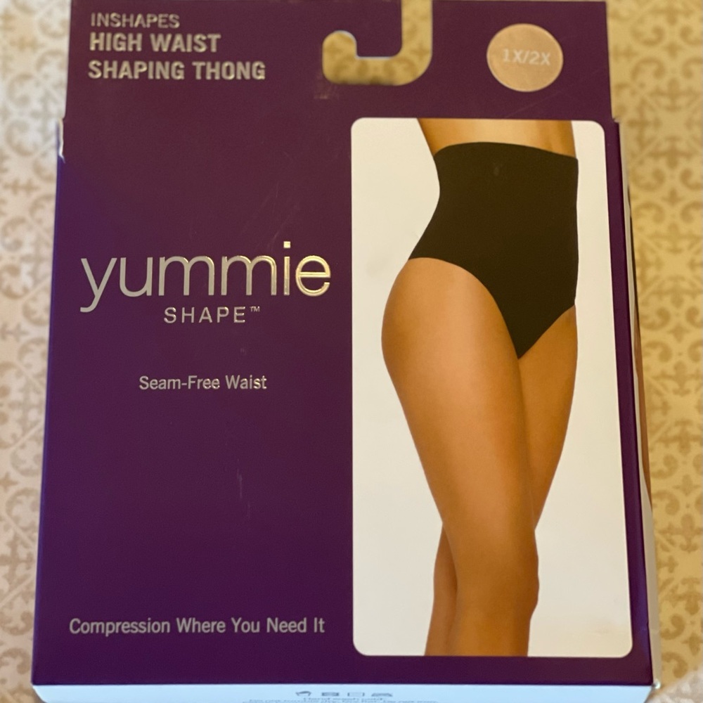 Yummie High Waist Shaping Thong